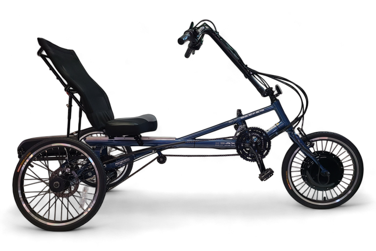 Sun X3-AX Recumbent Electric Trike – ElectricTrike.com